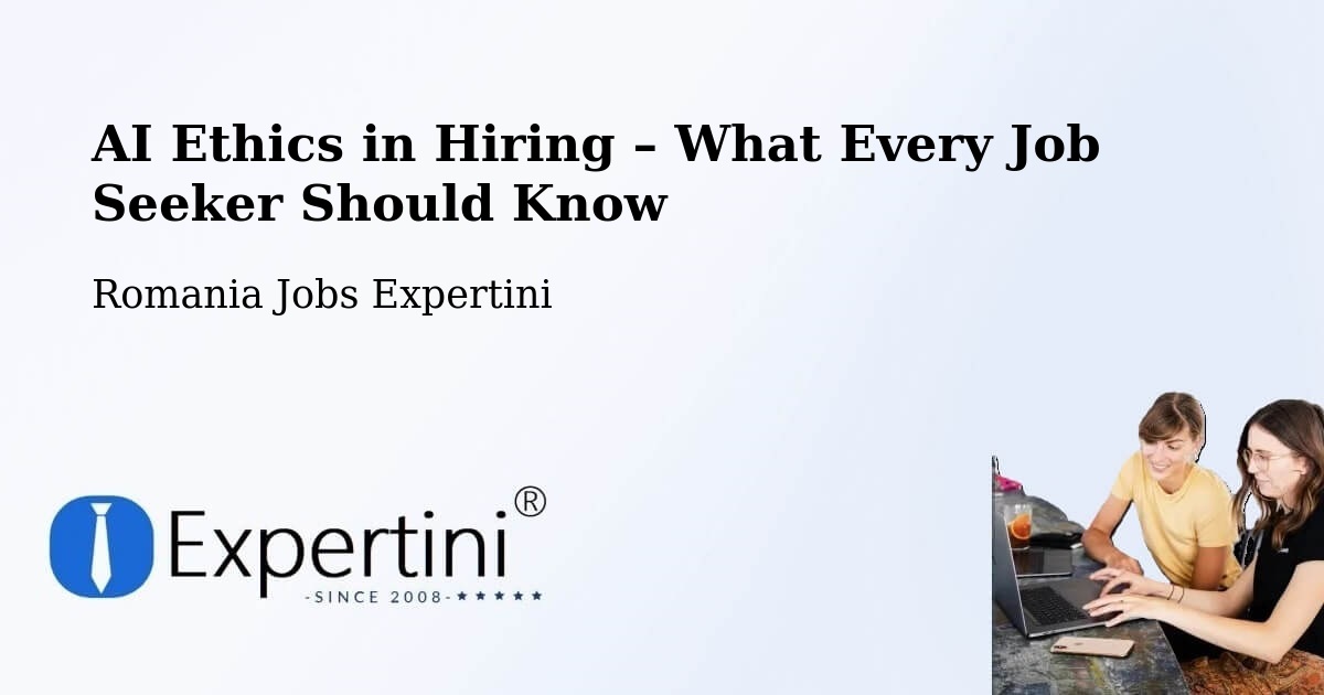 AI Ethics in Recruitment & Hiring – Străoane - Străoane, Romania Jobs Expertini