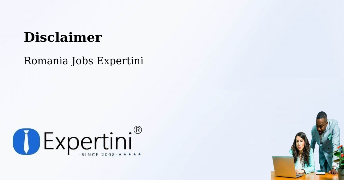 Disclaimer – Străoane - Romania Jobs Expertini