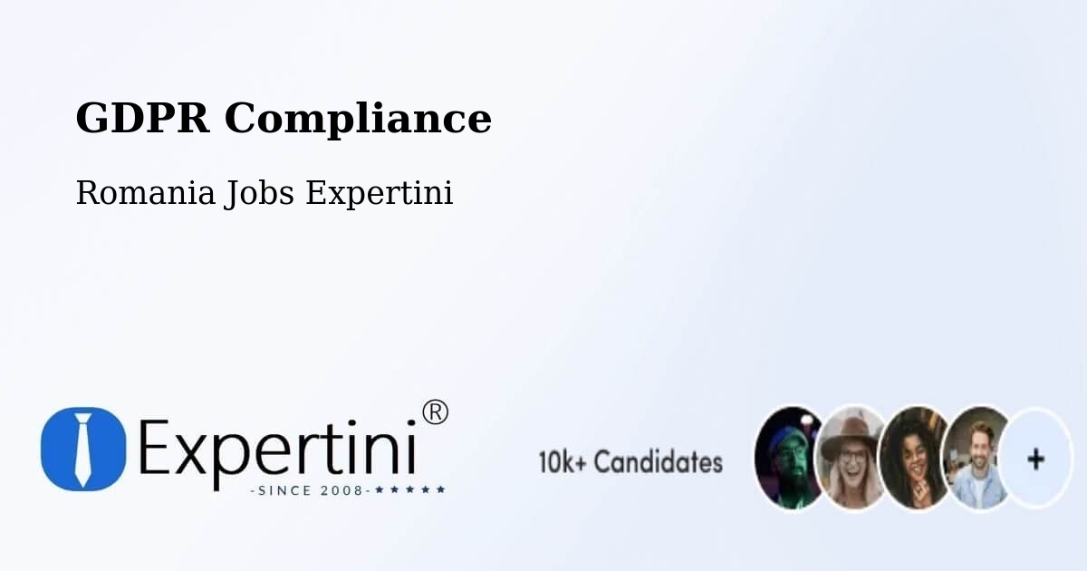 EU GDPR Compliance Statement – Străoane - Romania Jobs Expertini