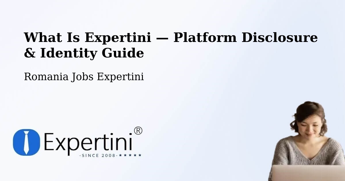 What Is Expertini — Platform Disclosure & Identity Guide – Străoane